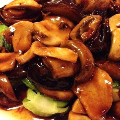 Baby Bok Choy with Mushrooms, Taste of Sichuan Beaverton, Vegetarian Food